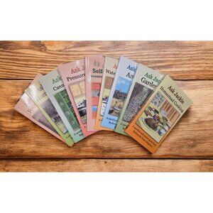 Ask Jackie Series Books Lot of 9 Backwoods Home Homesteading Paperback Books NEW